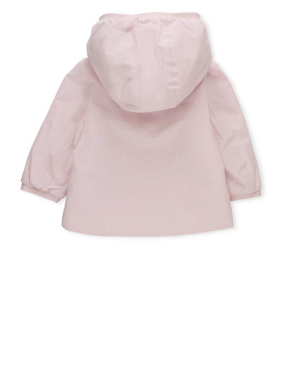 Shop K-way E. Jack Warm Reversible Padded Short Jacket In Pink