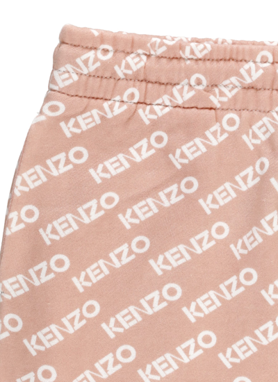 Shop Kenzo Skirt With Logo In Pink