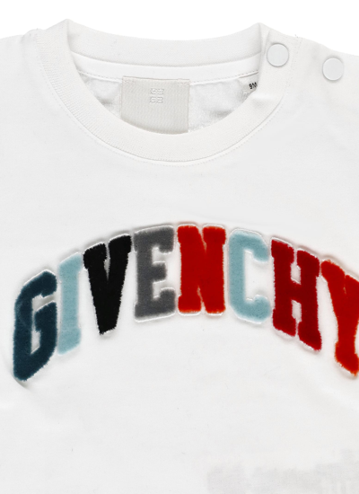 Shop Givenchy Logoed T-shirt In White