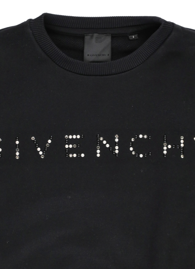 Shop Givenchy Logoed Sweatshirt In Black