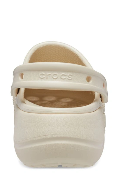 Shop Crocs Baya Platform Clog In Winter White