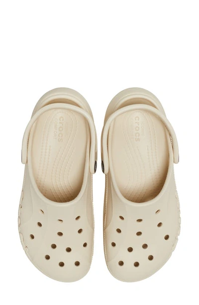 Shop Crocs Baya Platform Clog In Winter White