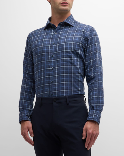 Shop Rodd & Gunn Men's Kina Beach Slim Fit Casual Button-down Shirt In Navy
