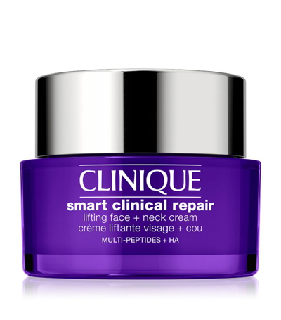 Shop Clinique Smart Clinical Repair Lifting Face + Neck Cream (50ml) In Multi