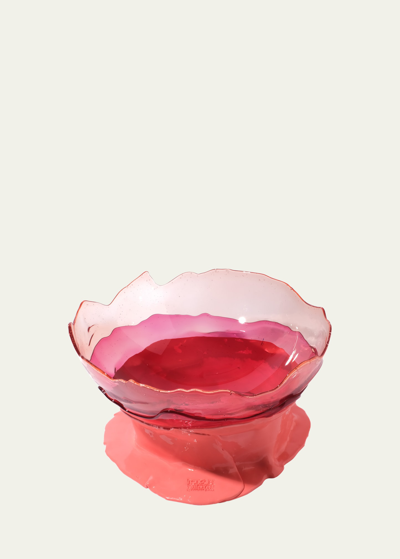 Shop Corsi Big Collina Vase, Fish Design By Gaetano Pesce In Clear Light Ruby/