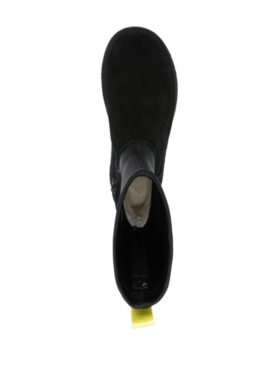 Shop Ugg Classic Dipper Boots In Black