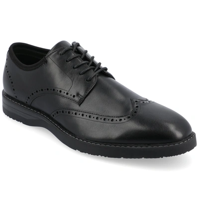 Shop Vance Co. Vance. Co Ozzy Wingtip Hybrid Dress Shoe In Black