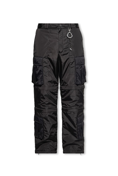 Shop Moncler Genius Moncler X Pharrell Williams Padded Cargo Trousers In Black
