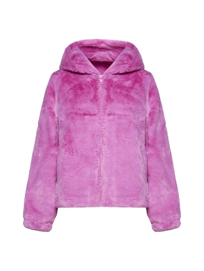 Shop Apparis Coats In Sugar Pink
