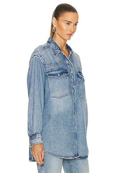 Isabel Marant Étoile Taniami Shirt In Light Blue