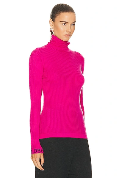 Shop Goldbergh Mira Long Sleeve Sweater In Passion Pink