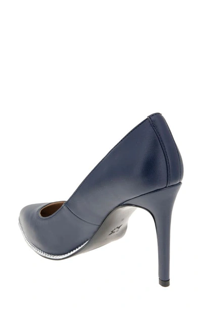 Shop Bcbgeneration Harlia Pointed Toe Pump In Dark Ink