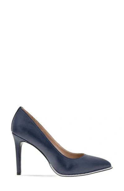 Bcbgeneration Harlia Pointed Toe Pump In Dark Ink