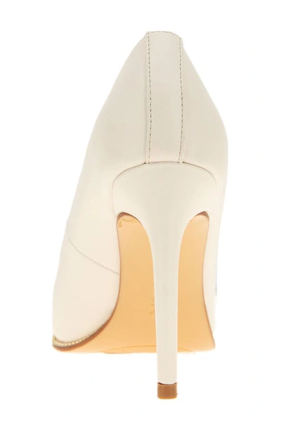 Shop Bcbgeneration Harlia Pointed Toe Pump In Bianca