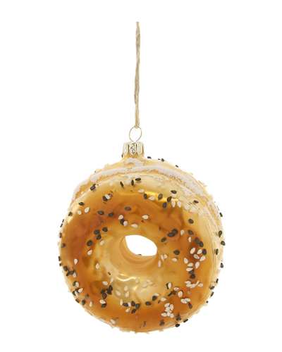 Shop Cody Foster & Co. Everything Bagel Ornament In Multi