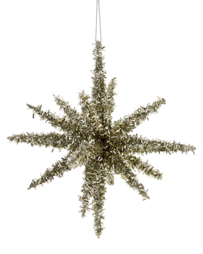 Shop Cody Foster & Co. Vintage Starburst-large Silver Christmas Ornament