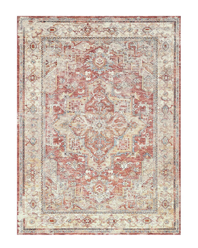 Shop Exquisite Rugs X The Met Antique Loom Polyester Rug In Red