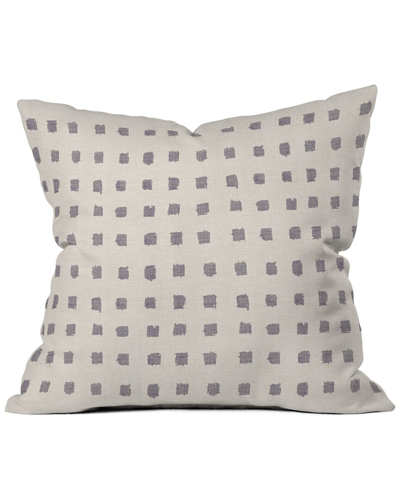 Shop Deny Designs Holli Zollinger Earthen Dot Throw Pillow In White