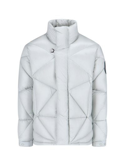 Shop Moncler Genius X Pharrel Williams Quilted Down Jacket In Gray