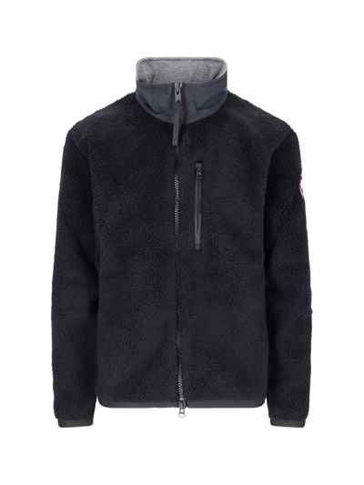 Shop Canada Goose Fleece Jacket "kelowna" In Black  