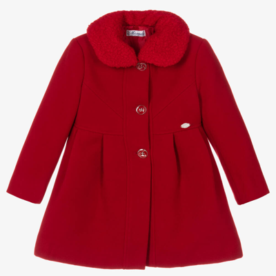 Shop Miranda Girls Red Felted Coat