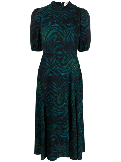 Shop Diane Von Furstenberg Nella Dress In Light Blue