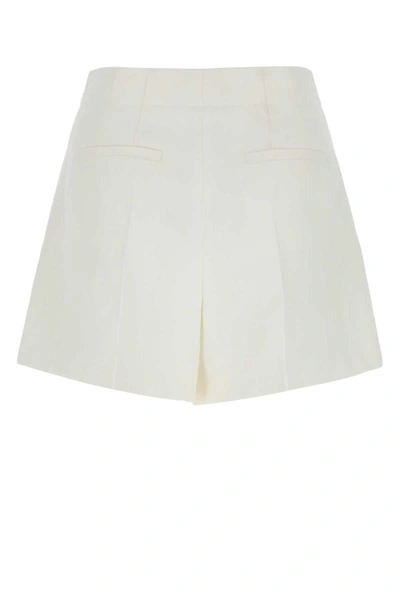 Shop Chloé Chloe Shorts In White