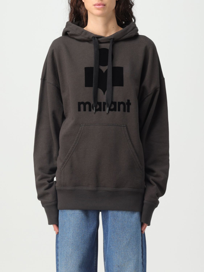 Shop Isabel Marant Étoile Sweatshirt In Cotton In Black