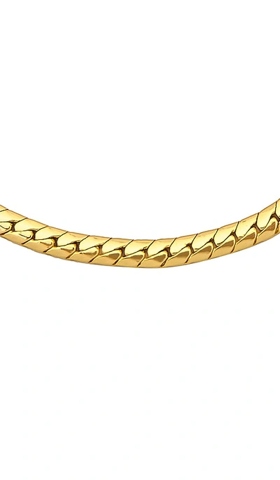 Shop Baublebar Scottie Necklace In Metallic Gold
