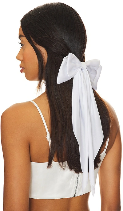 Shop Petit Moments Pleir Hair Bow In White