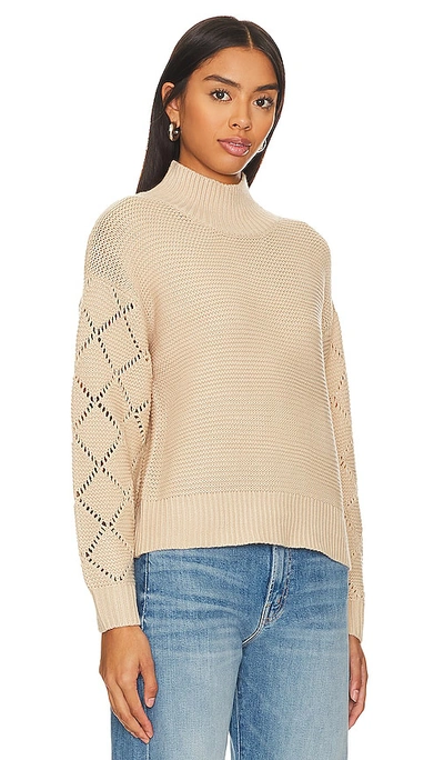 Shop 525 Talia Sweater In Beige