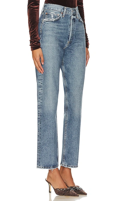 Agolde 90's Pinch Waist Jeans In Blue