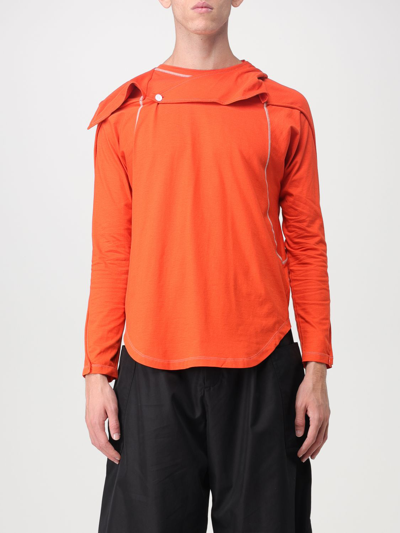 Shop Kiko Kostadinov T-shirt  Men Color Orange