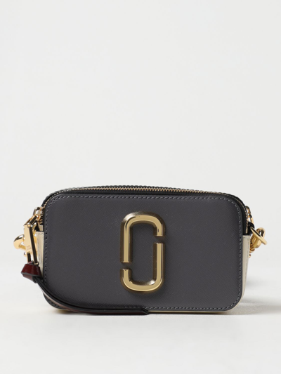 Shop Marc Jacobs Snapshot Bag In Saffiano Leather In Red