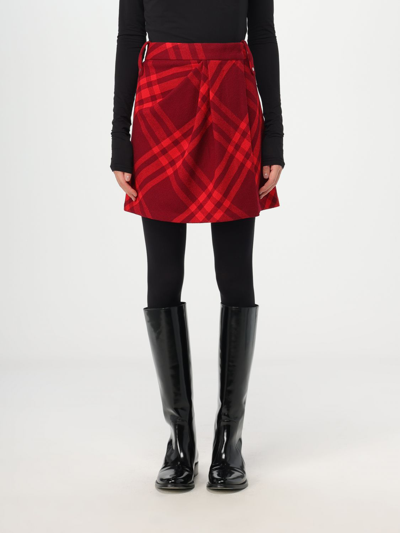 半身裙 BURBERRY 女士 颜色 印花/多色