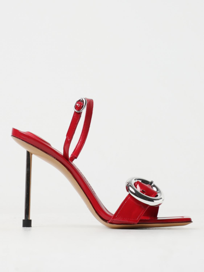 Shop Jacquemus Heeled Sandals  Woman Color Red