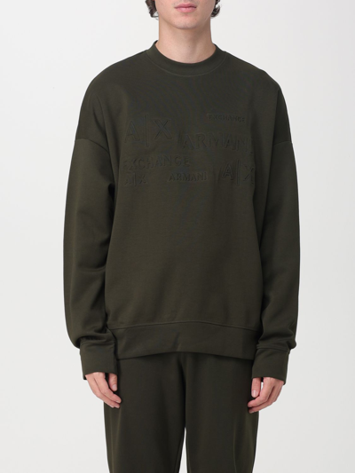 Armani Exchange Sweatshirt  Men Color Green In Green