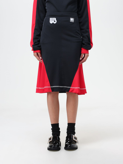 Shop Wales Bonner Skirt  Woman Color Black