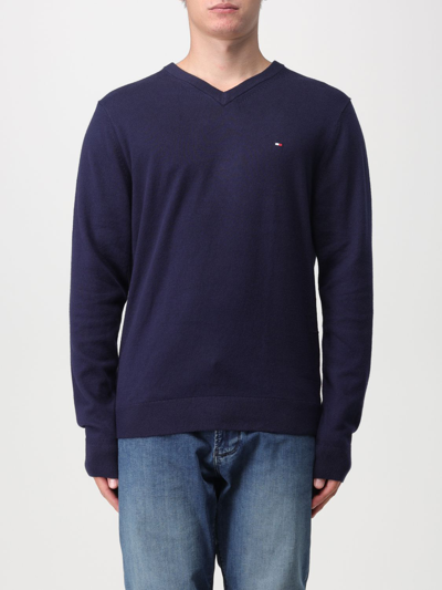 Tommy hilfiger blue jumper hotsell