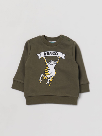 Shop Kenzo Sweater  Kids Kids Color Kaki