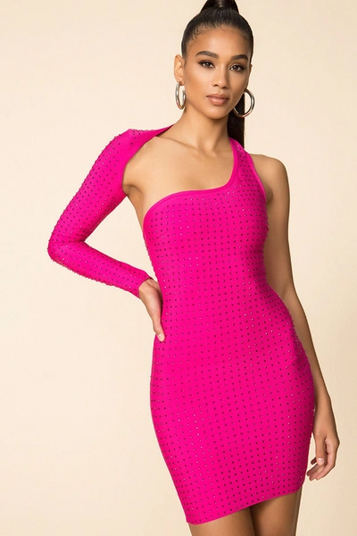 Shop Superdown Adley Mini Dress In Pink