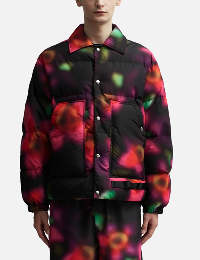 Oamc Hemlock Jacket, Blurred In Red