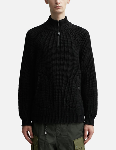 Shop Moncler Genius X Pharrell Willams Knit Sweater