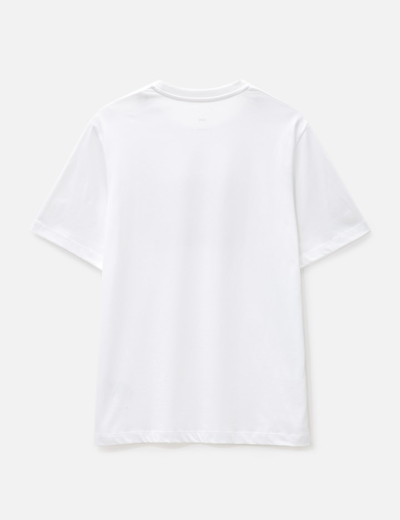 Oamc Albrecht T-shirt With Print In White