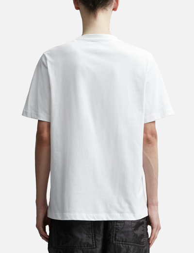 Oamc Albrecht T-shirt With Print In White