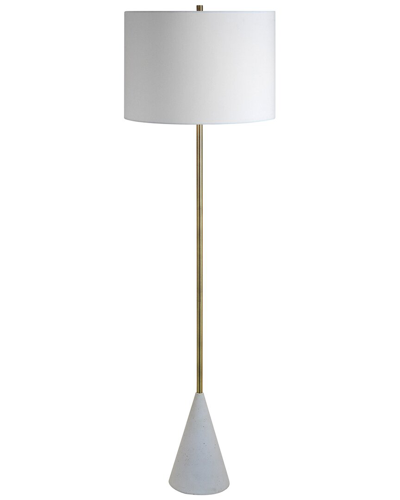 Shop Renwil Lacuna Floor Lamp In White