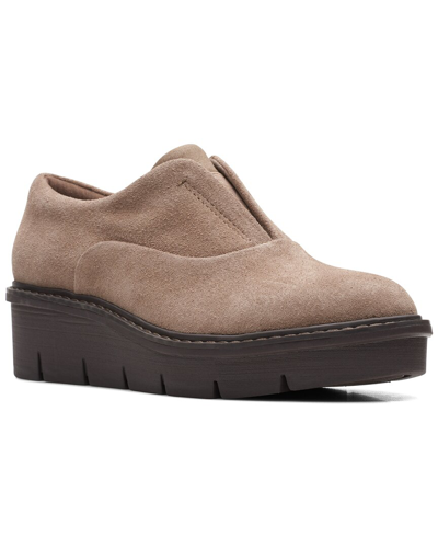Shop Clarks Airabell Sky Suede Flat