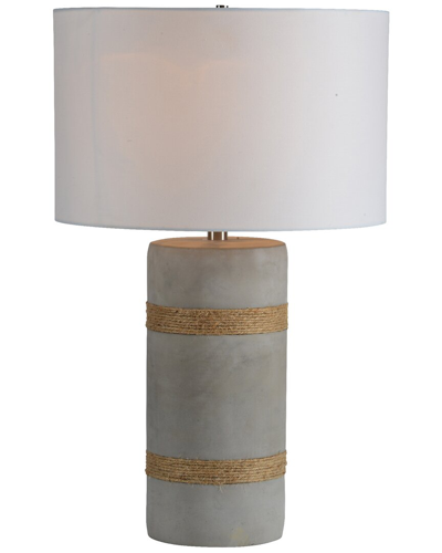 Shop Renwil Malden Table Lamp In Grey