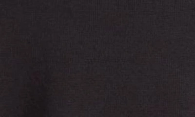 Shop Theory Walton Marl Cotton Crewneck Sweater In Black