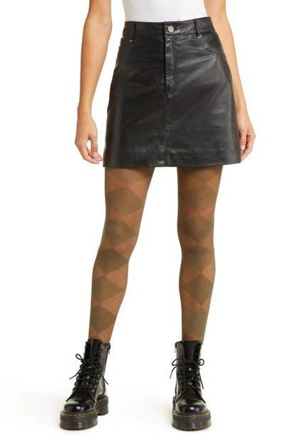 Shop Bp. Assorted 2-pack High Waist Tights In Olive Sarma